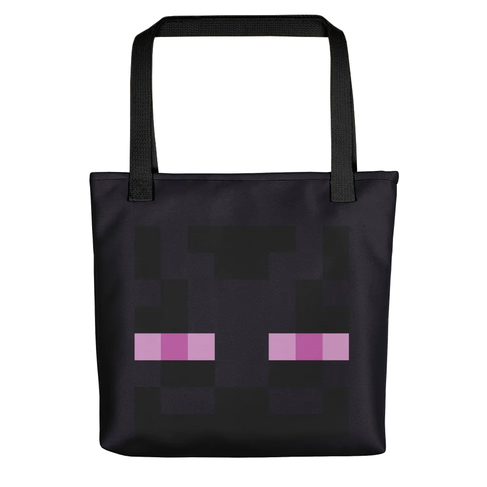 Minecraft Enderman Eyes Premium Tote Bag