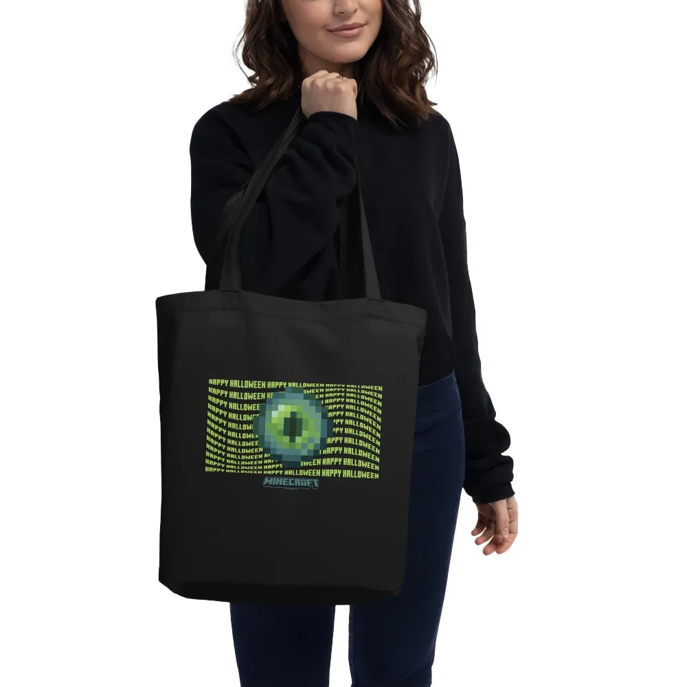 Minecraft Eye of Ender Black Eco Tote