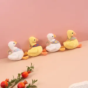 Mini Duckling Shape  Soft-Toy Keychain.