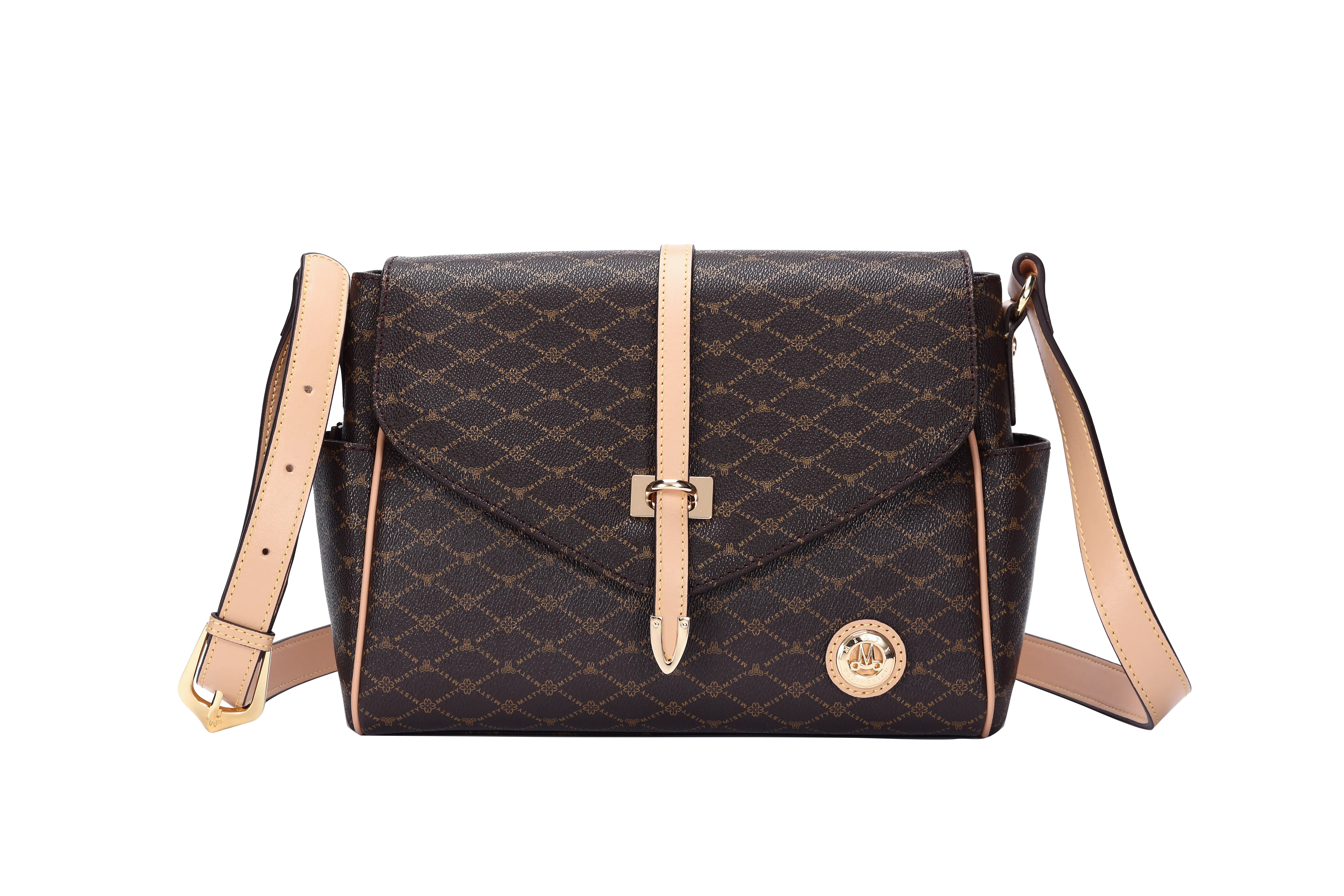 Misty Signature Regal Reign Leather Handbag