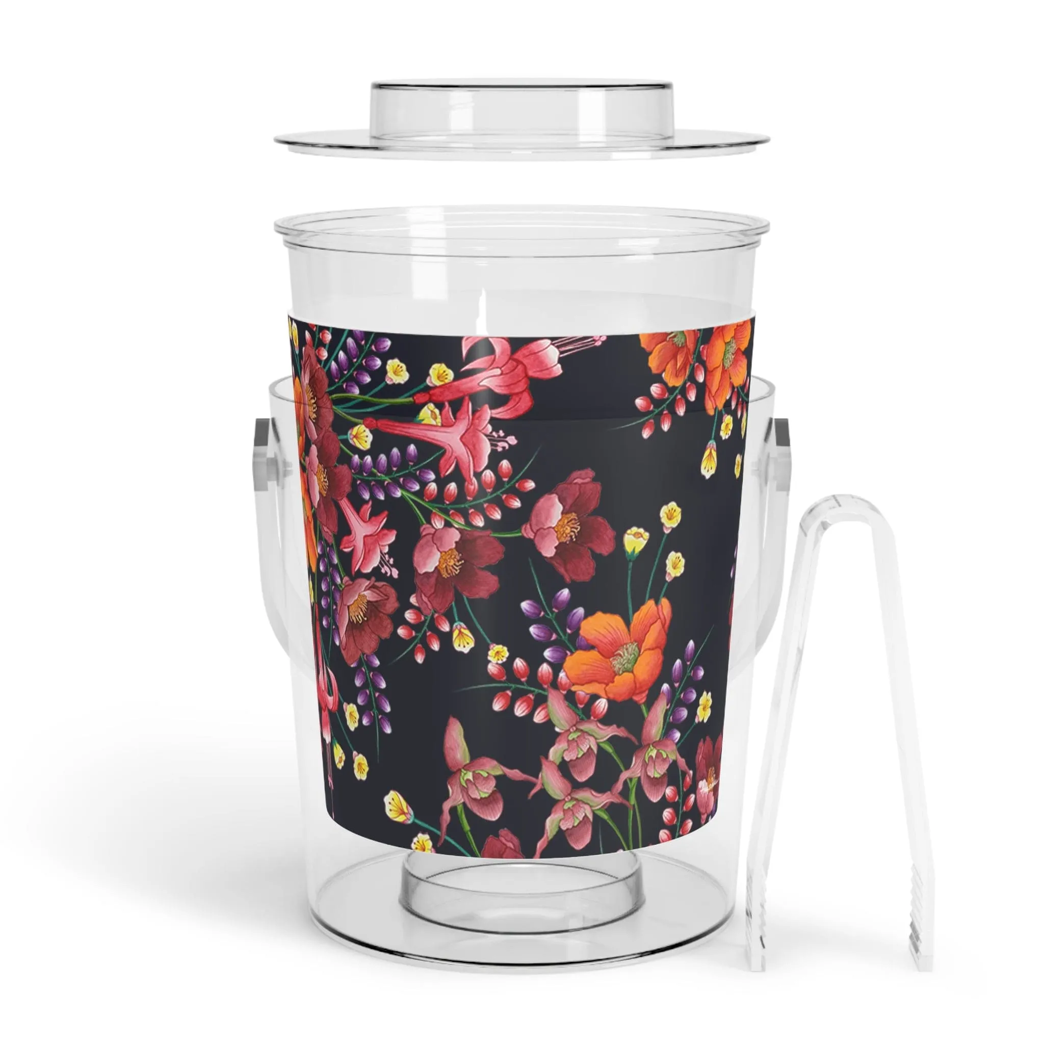 Moonlit Meadow Ice Bucket with Tongs