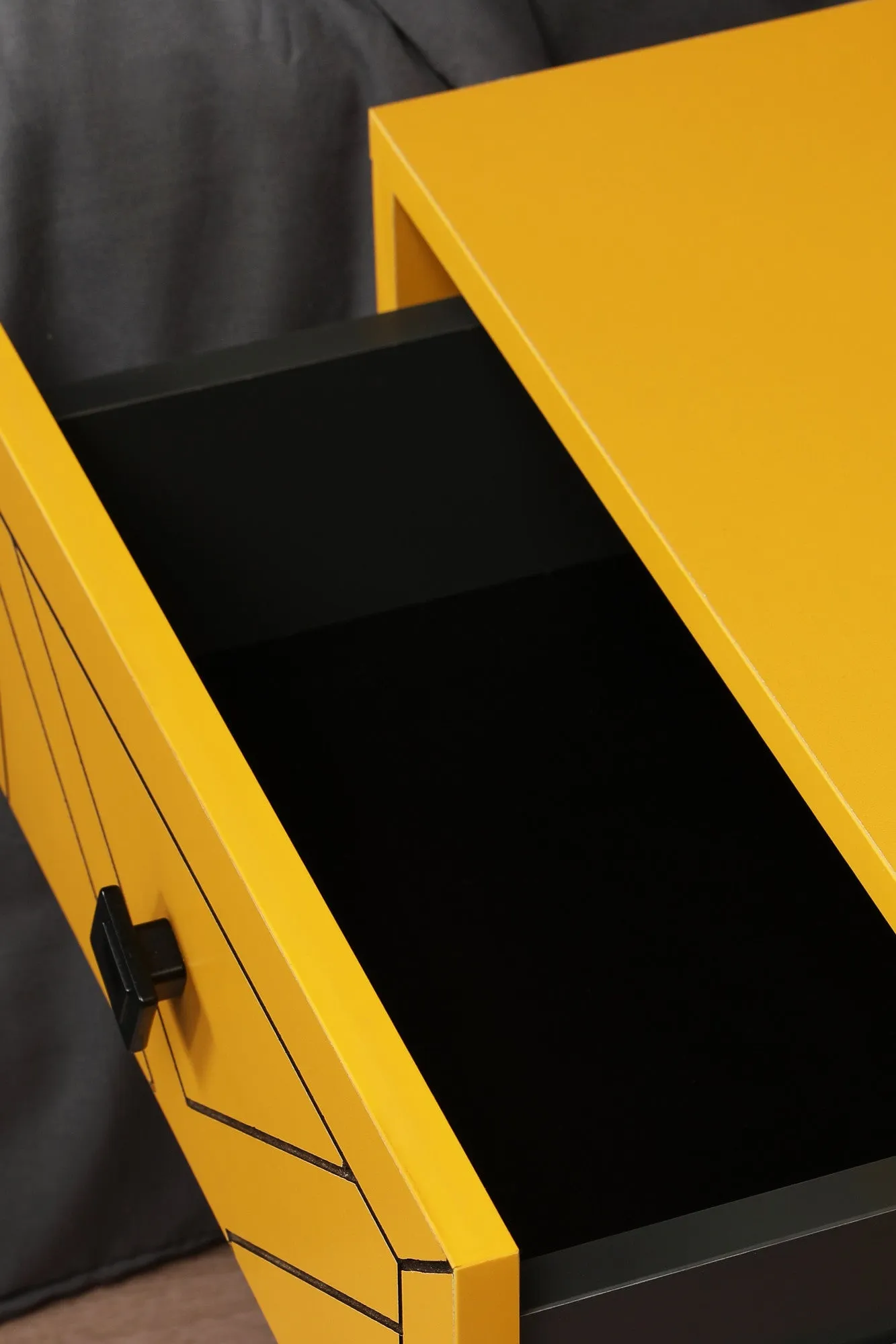 Nightstand Luna - Yellow