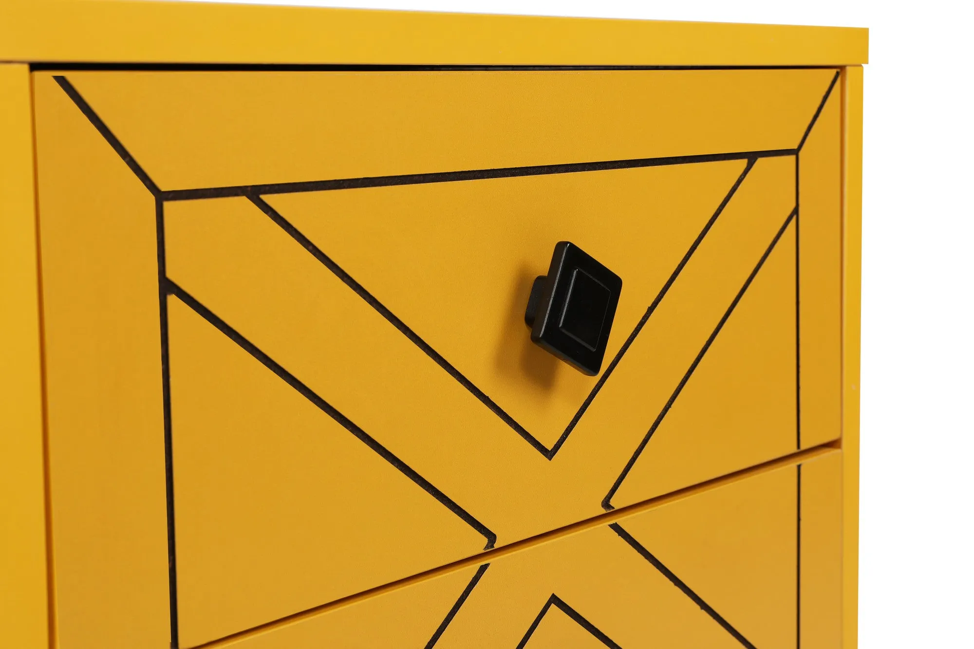 Nightstand Luna - Yellow