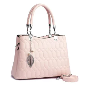 Pink Exquisitely Hand-Embroidered Handbags for Girls 6690-8