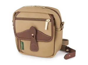 Pola Stowaway - Khaki Canvas / Tan Leather