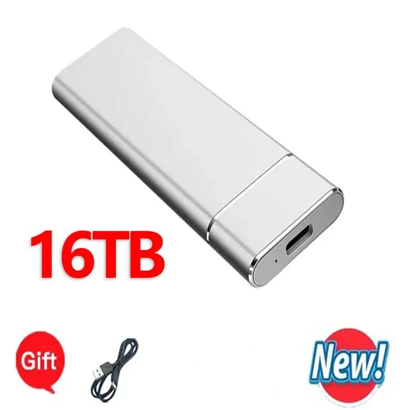 Portable  External Storage SSD 1TB High-speed Mobile Storage Drive