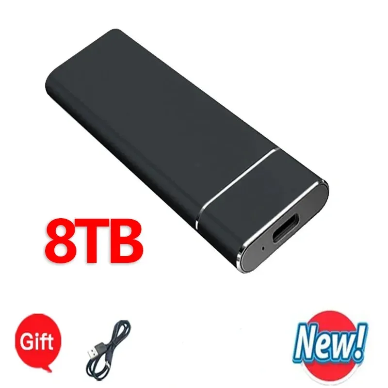 Portable  External Storage SSD 1TB High-speed Mobile Storage Drive