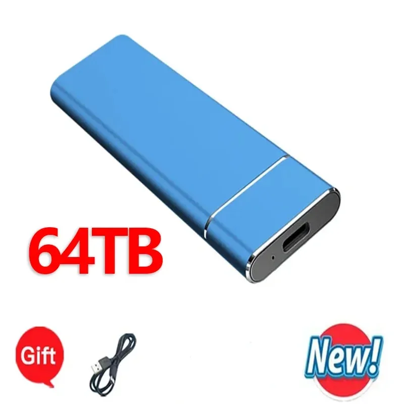 Portable  External Storage SSD 1TB High-speed Mobile Storage Drive