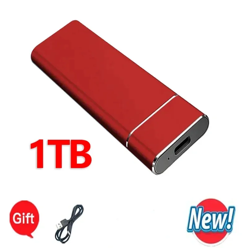 Portable  External Storage SSD 1TB High-speed Mobile Storage Drive