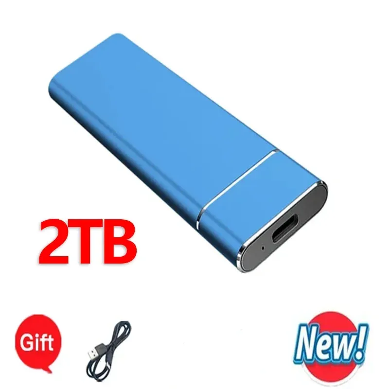 Portable  External Storage SSD 1TB High-speed Mobile Storage Drive