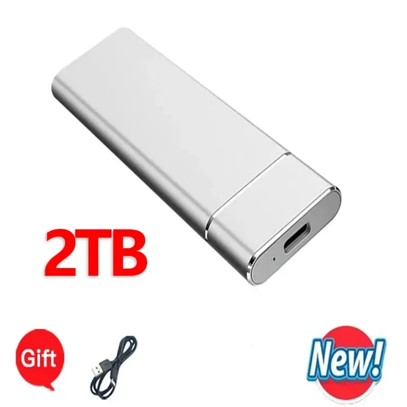 Portable  External Storage SSD 1TB High-speed Mobile Storage Drive