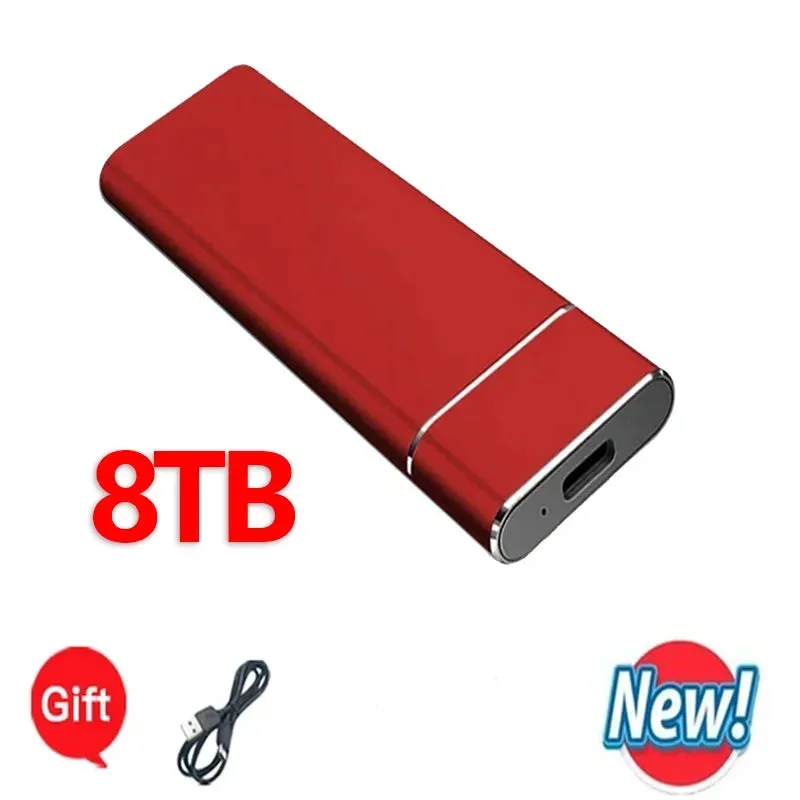 Portable  External Storage SSD 1TB High-speed Mobile Storage Drive