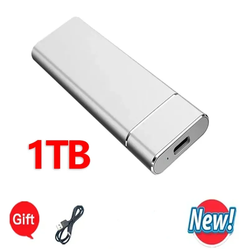 Portable  External Storage SSD 1TB High-speed Mobile Storage Drive