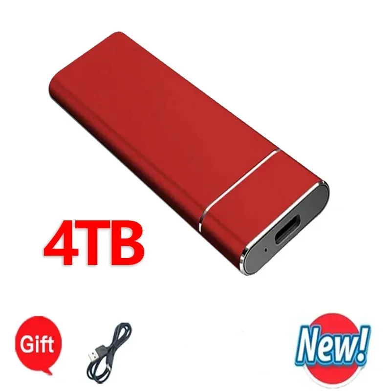 Portable  External Storage SSD 1TB High-speed Mobile Storage Drive