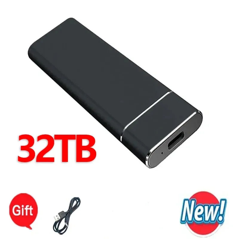 Portable  External Storage SSD 1TB High-speed Mobile Storage Drive