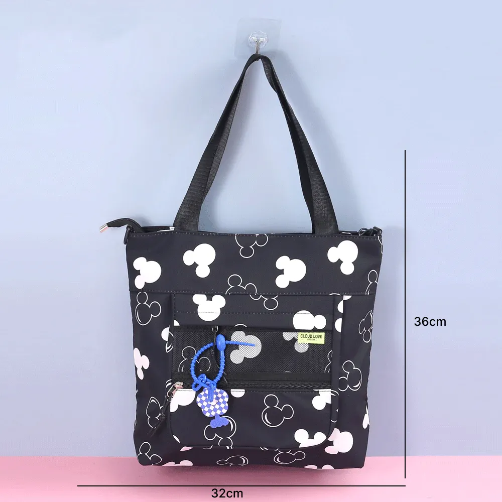 Printed Tote Shoulder Bag.