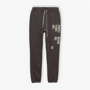 Purple Brand History Jogger Charcoal