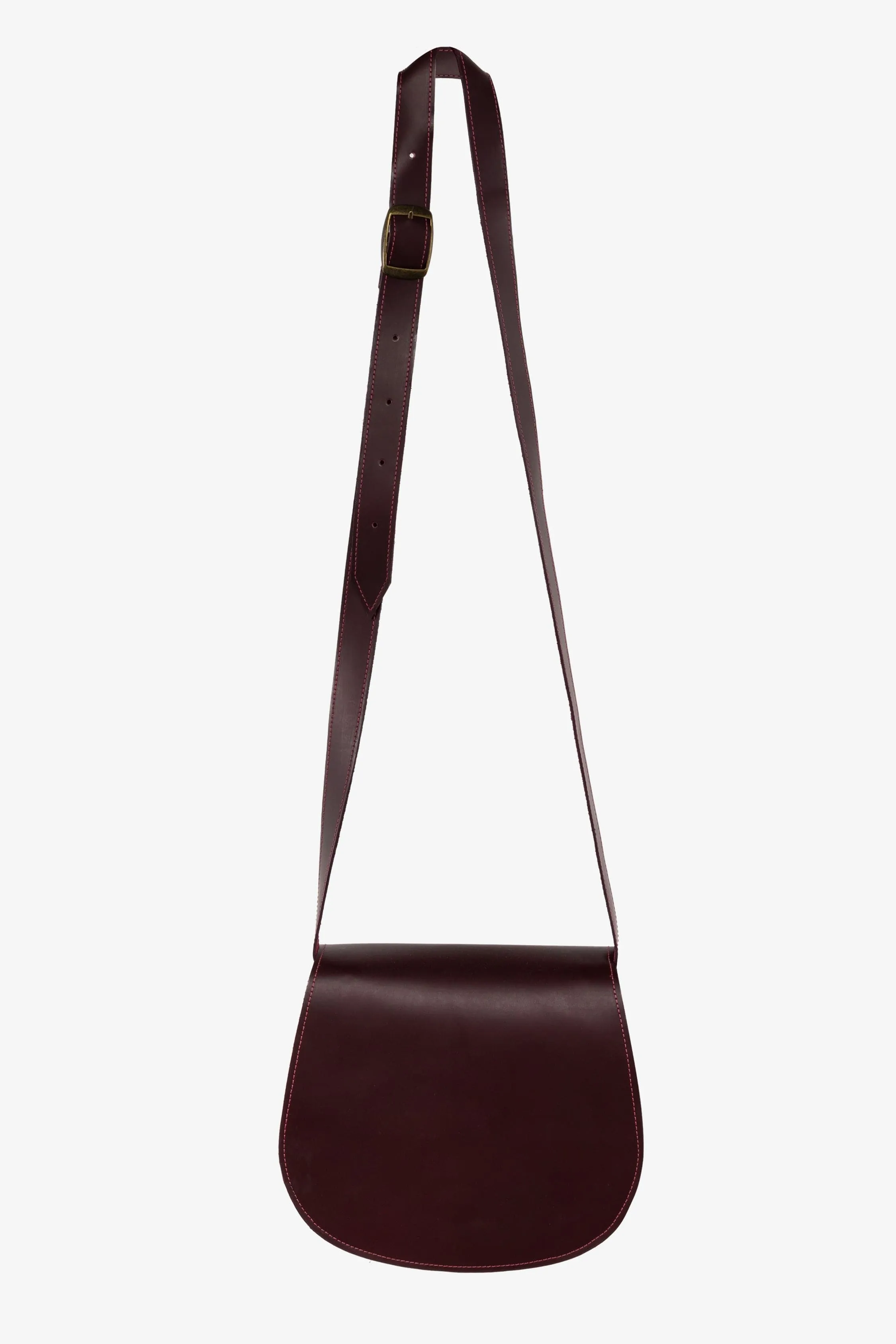 RLH3453 - Classic Leather Saddle Bag