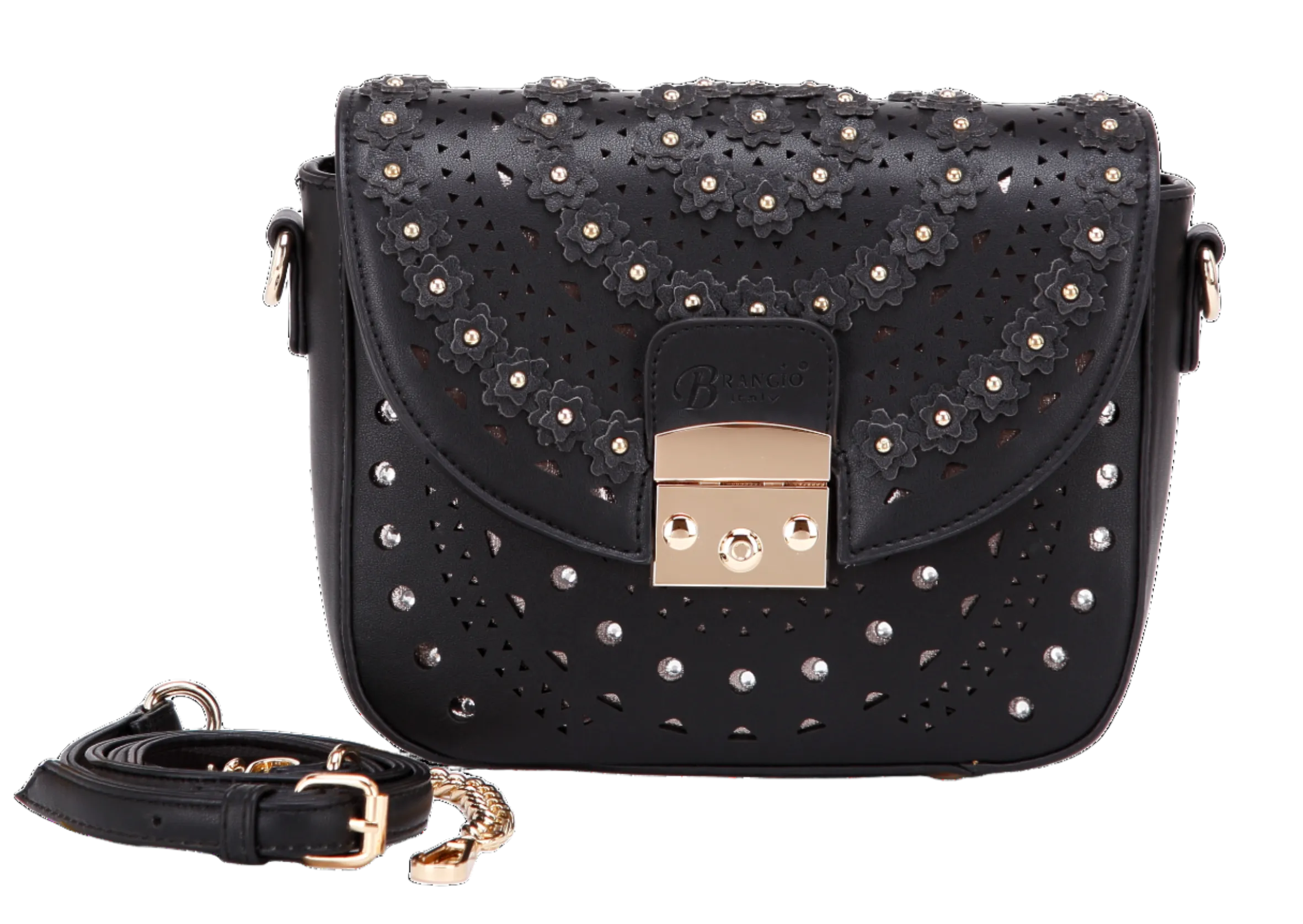 Rosè Celestial Star  Crystal Designer Crossbody Bag