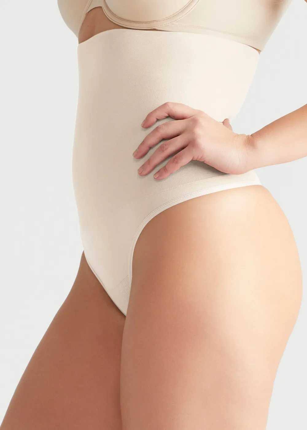 Seamless Solutions - High Waist Shaping Thong