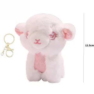 Small Sheep Soft Toy Keychain.