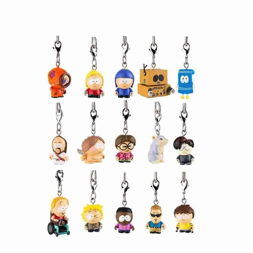 South Park Zipper Pull Keychain Series Single Blind Box