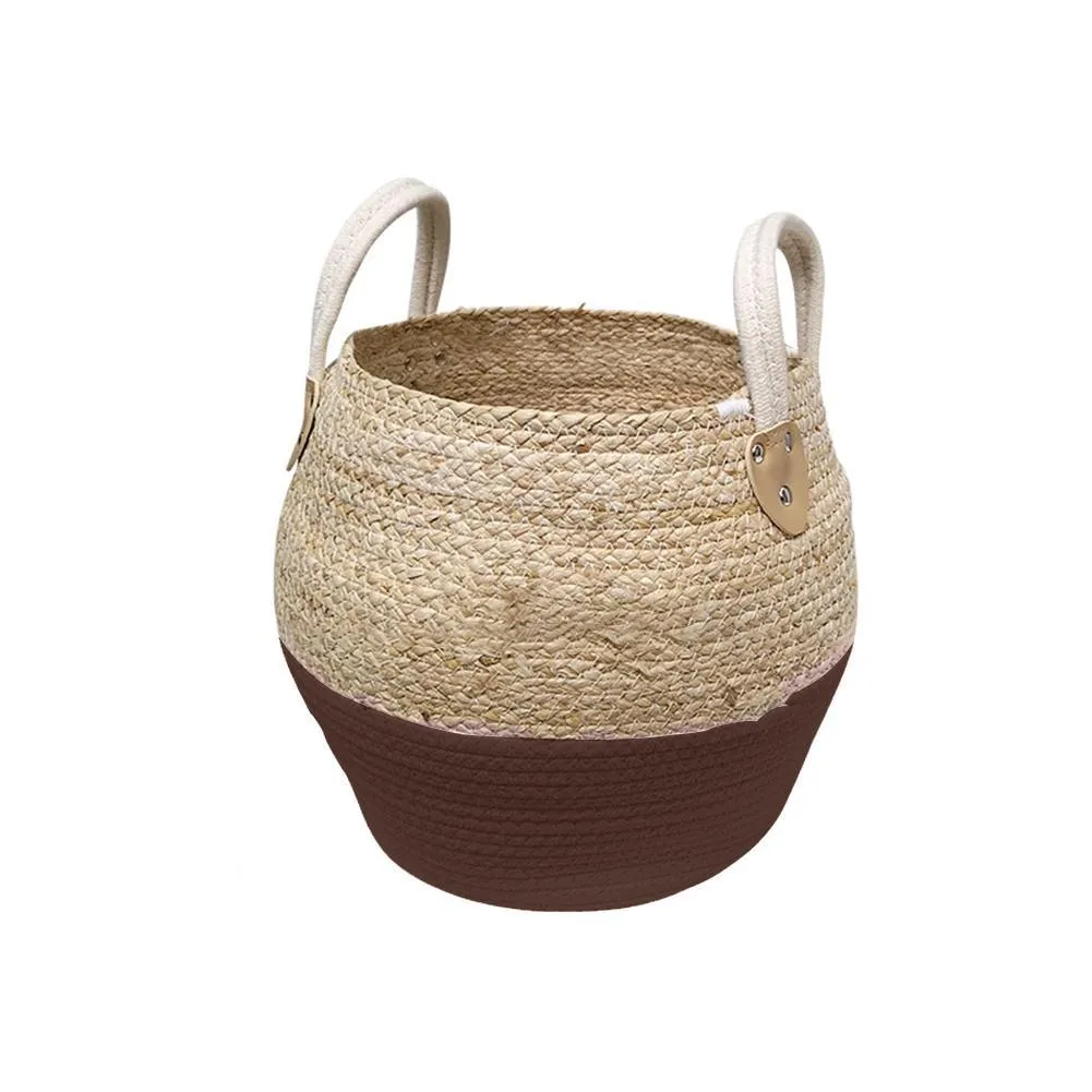 Straw storage baskets