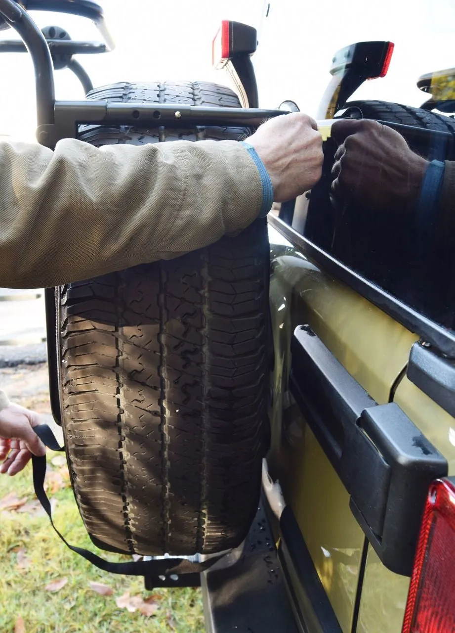 SUV Spare Tire Bike Rack | Holds 3 Bikes