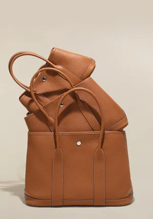 Togo Leather Tote Handbag